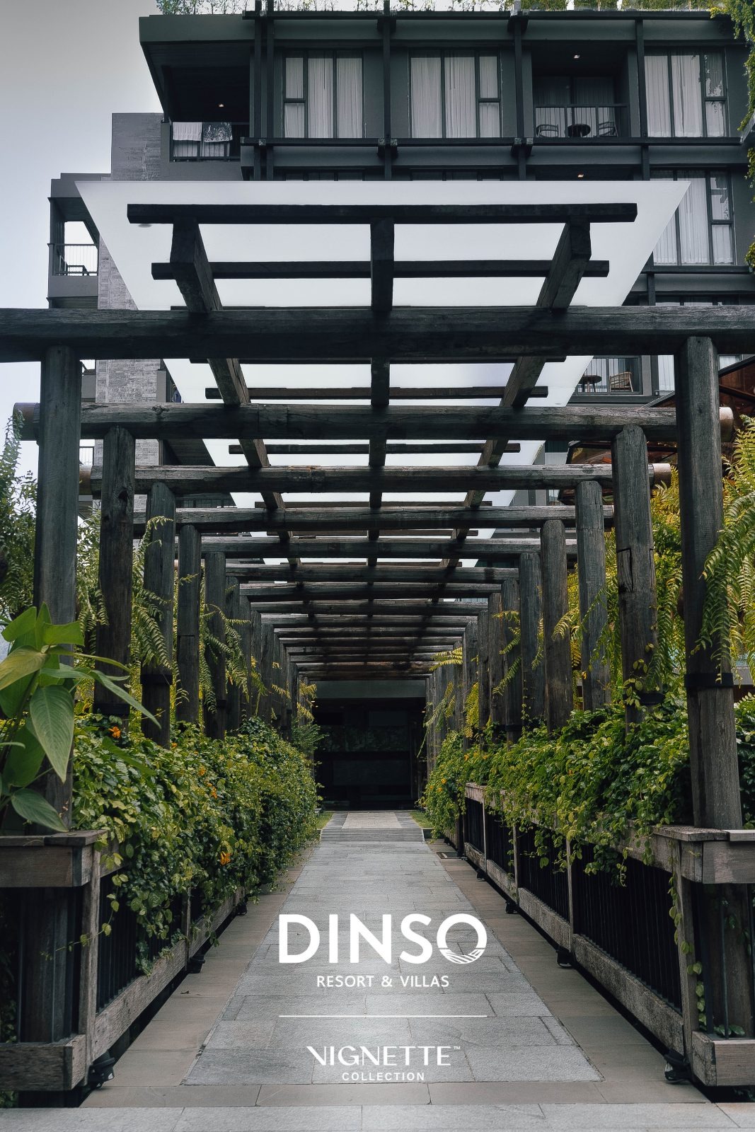 The Arrival — Timber Pergola