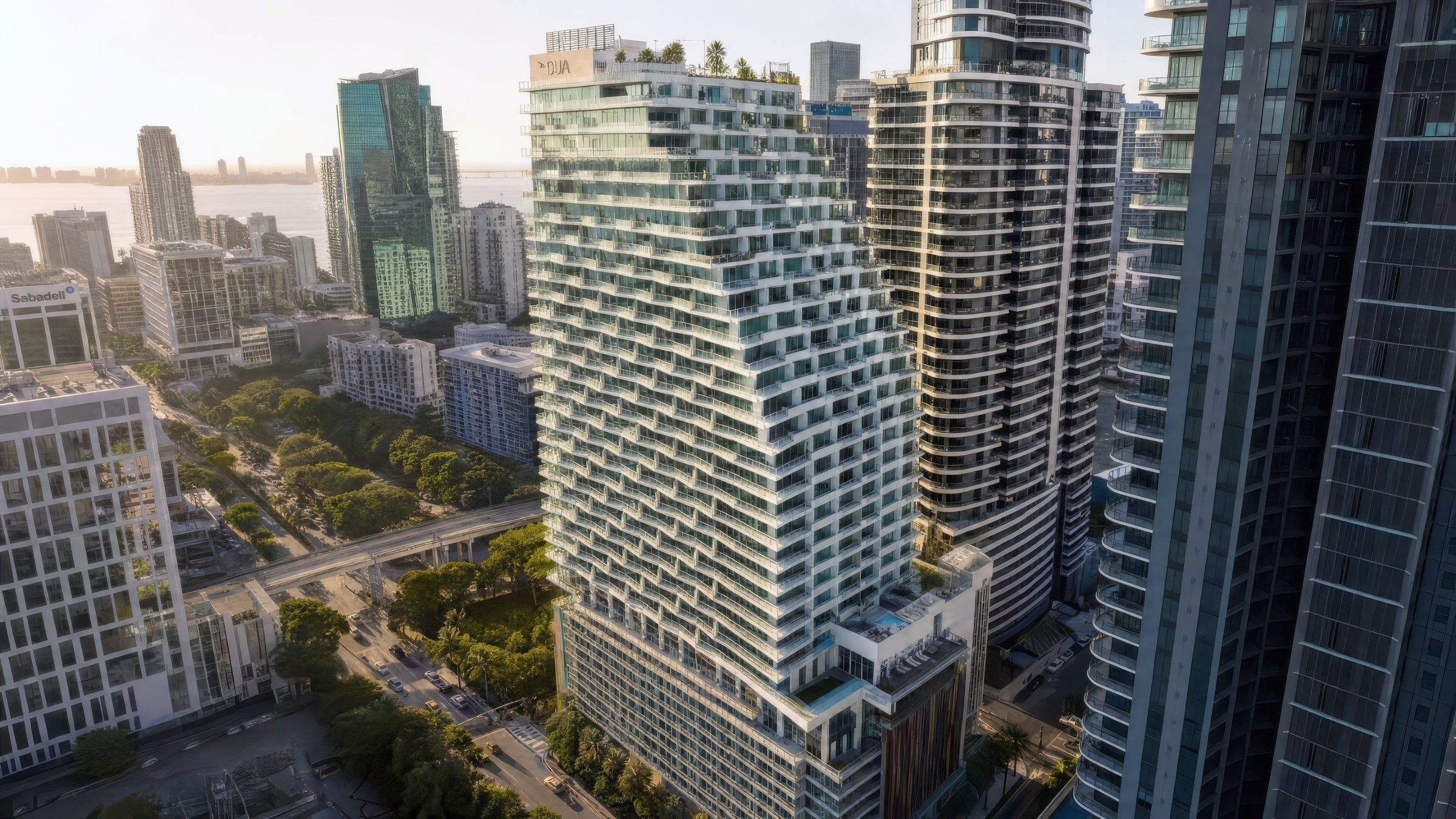 The Tower — Brickell at Golden Hour