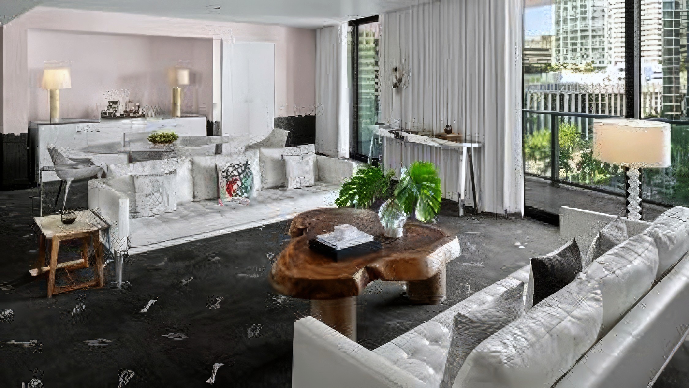 The Suite — Living Room