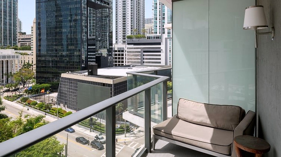 The Balcony — City View