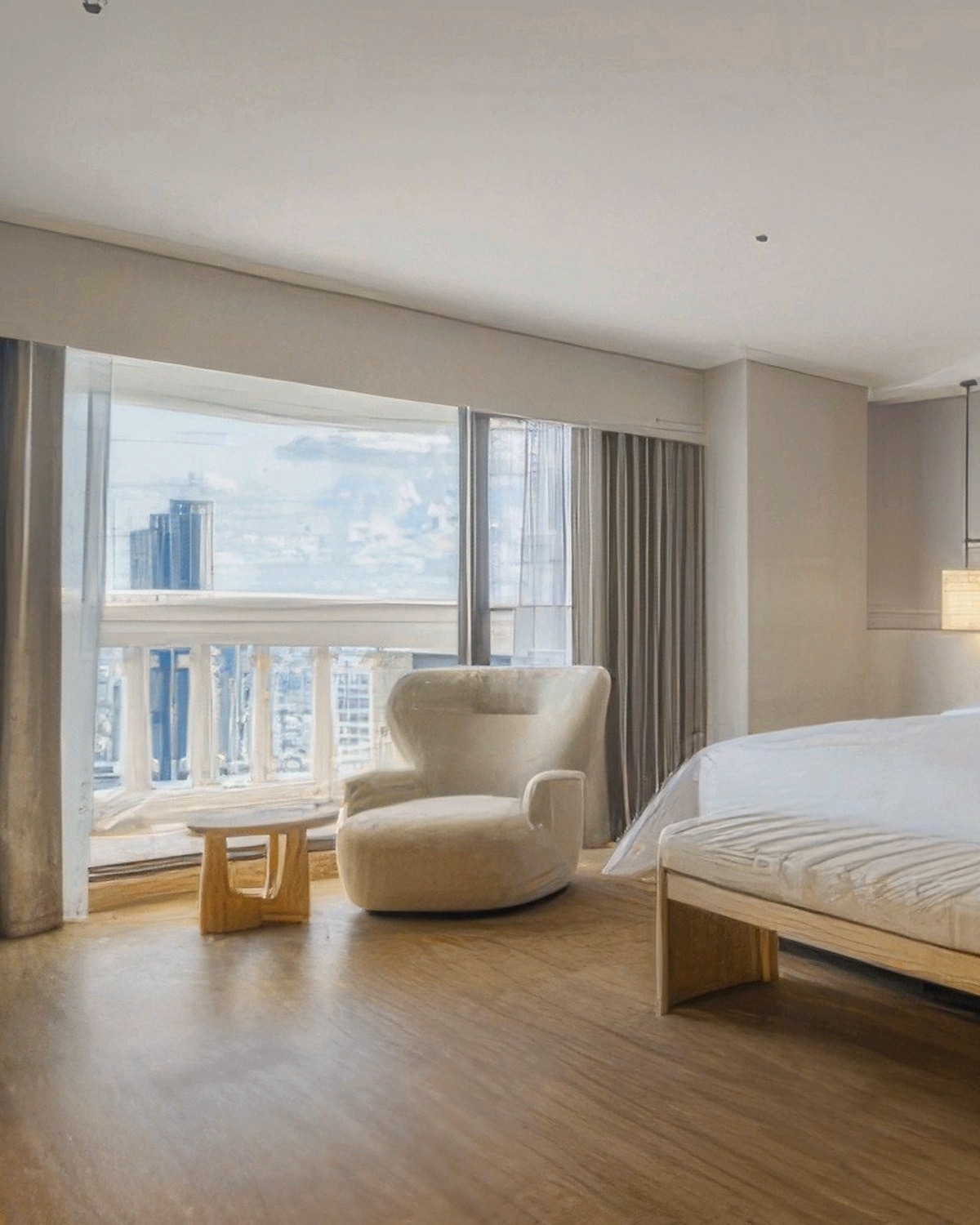 The Suite — King Bedroom
