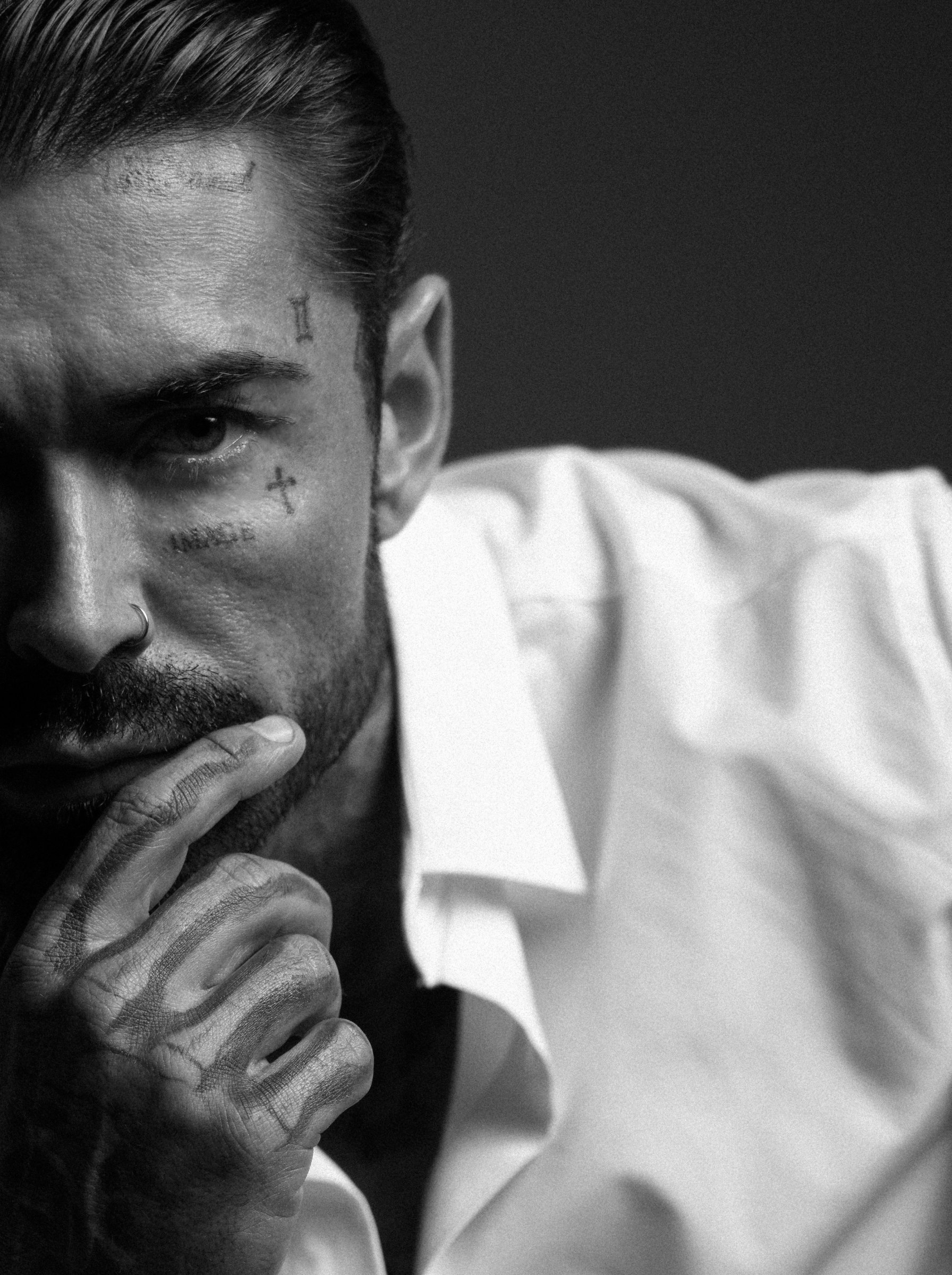 Robbie McMahon — cover model, portrait