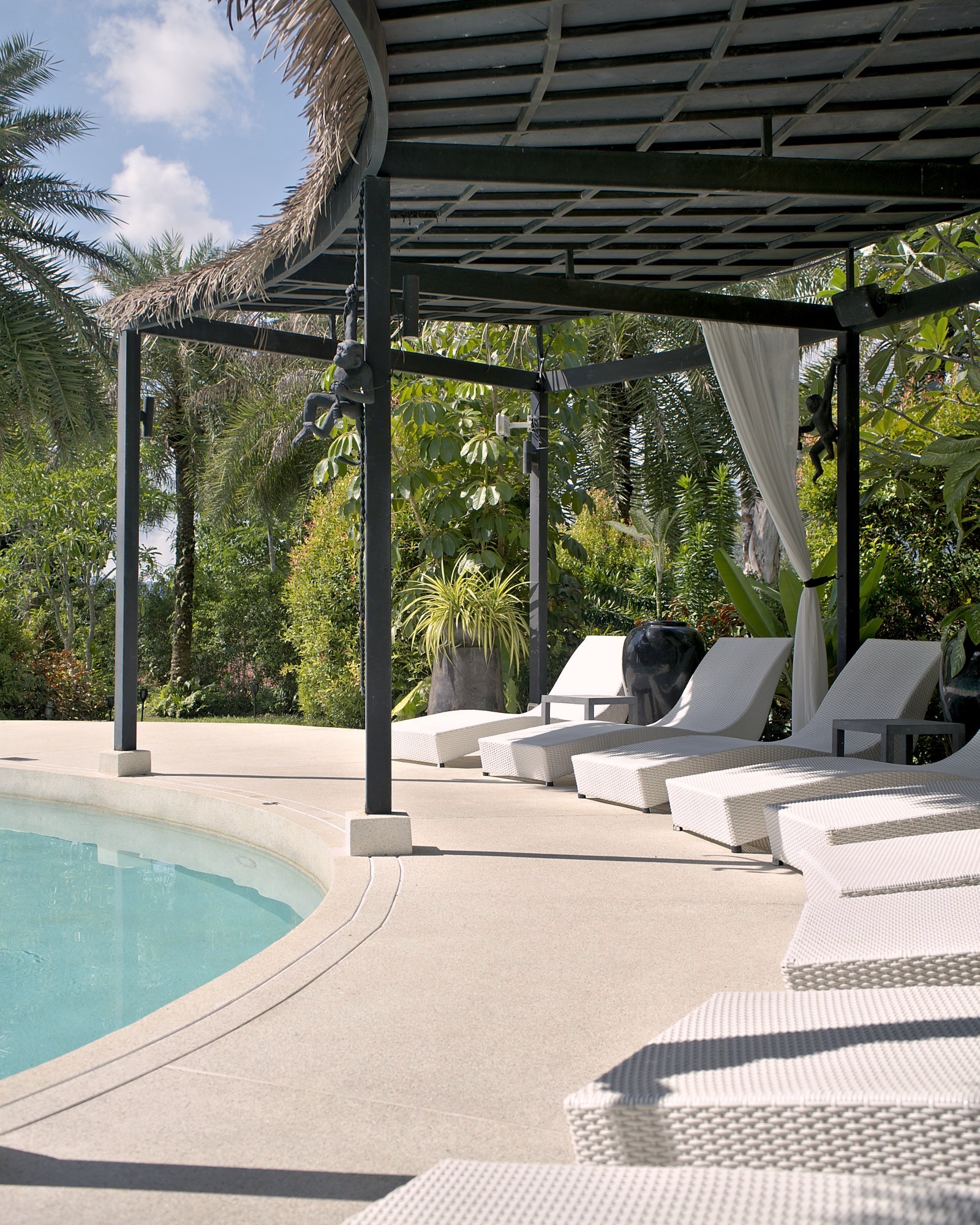 Firefly Pool — Sun Loungers