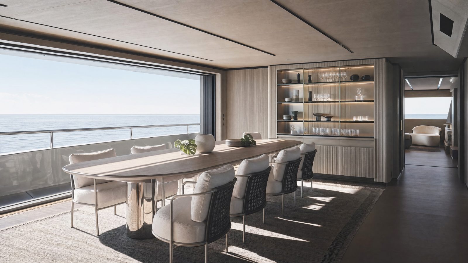Sanlorenzo — Dining Salon