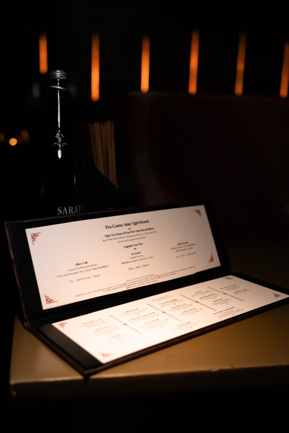 The Menu — Five-Course Night Brunch